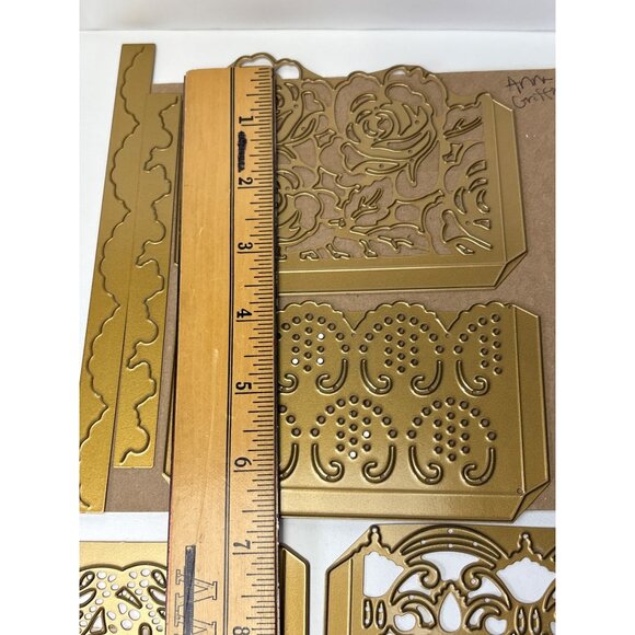 Anna Griffin Pretty Pockets Cut & Emboss Dies Cricut Cuttlebug Crafts - Picture 8 of 15